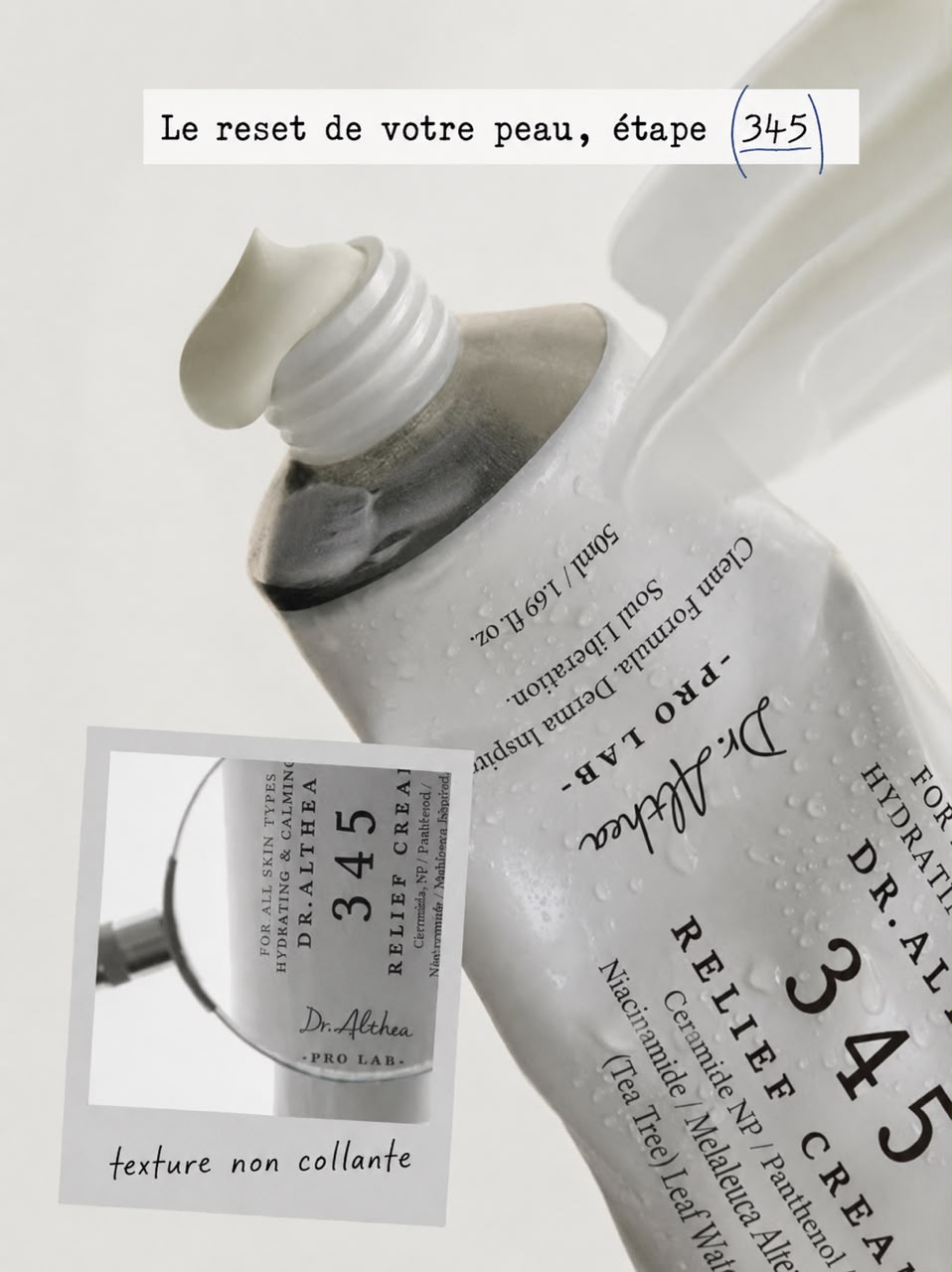 Dr. Althea 345 Relief Cream – Crème Apaisante & Réparatrice 50 ml